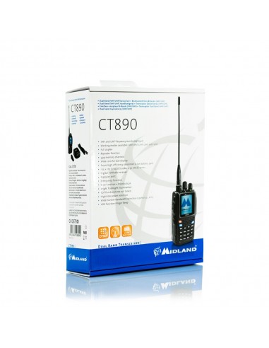 MIDLAND CT890 - Dual band multifunction amateur radio