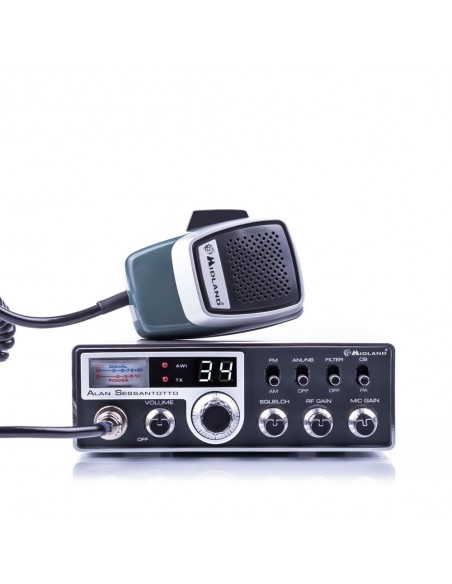 MIDLAND ALAN SESSANTOTTO OLD - CB Veicolare AM-FM 34 Canali