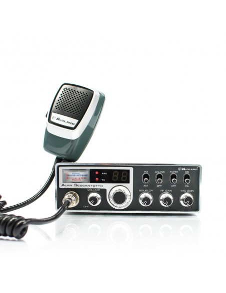 MIDLAND ALAN SESSANTOTTO OLD - CB Veicolare AM-FM 34 Canali