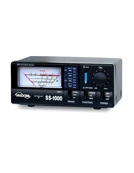 Hoxin SS-1000 VSWR & Power Meter, 1.8-160MHz/430-1300MHz