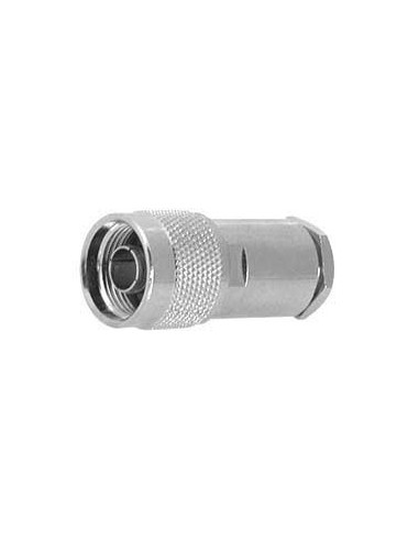 N MALE CONNECTOR  with teflon insulation for RG-8AU/RG213 10 pcs.