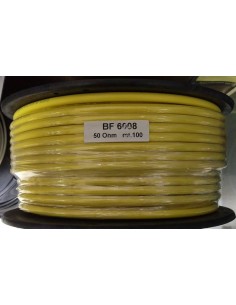 COAXIAL CABLE 50 Ohm Bieffe  BF 6008 - Reel 100mt