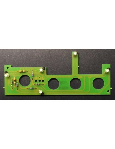 Lighting circuit board with high-brightness LEDs for Midland Alan 48 - Blue/Green