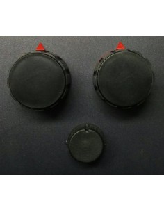 Kit of 3 knobs for RM Italy KLV1000 Original replacement