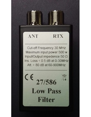 Low pass filter RM Italy 27/586