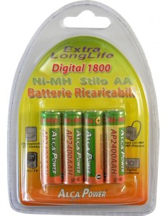 Alcapower AP1800AAH-C4 Batterie stilo ricaricabili Ni-MH