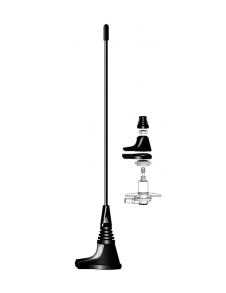 Sirtel LT4 - ANTENNA VHF VEICOLARE 144-174 MHz