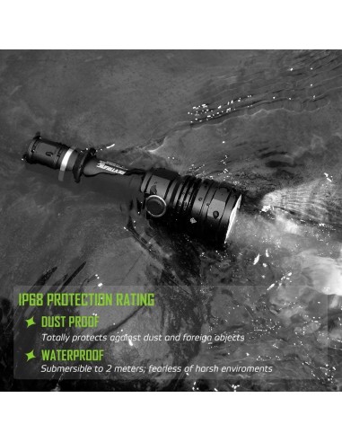 Revtronic MT20 - Dual-switch Tactical LED Flashlight