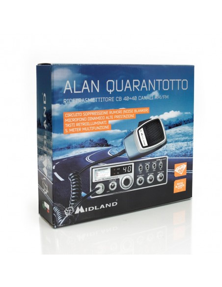 MIDLAND ALAN QUARANTOTTO - CB Veicolare AM-FM