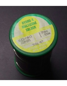 Stagno per saldatura HYDRO-X MULTICORE SOLDER 0.5 Kg 1,0 mm