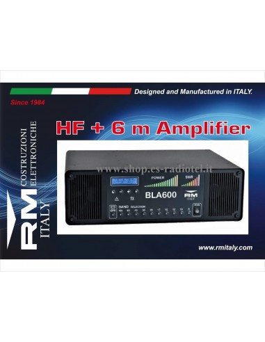 RM Italy BLA600 - Solid State HF & 6m Linear Power Amplifier