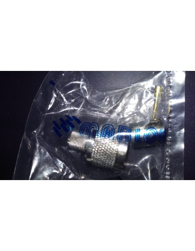 Connettore Marlow N maschio a crimpare in teflon per RG213/CO22/BF6008/RH-200/RT5020