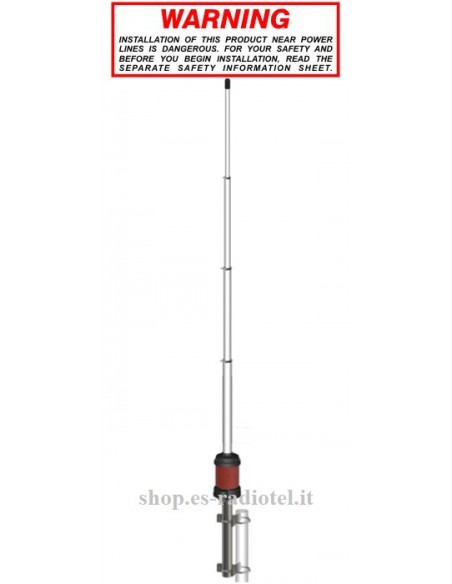 Sirio Gain Master - Antenna da Base in Fibra di Vetro 25.5-30 MHz