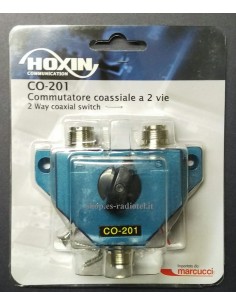 Hoxin CO-201 - Commutatore Coassiale a 2 vie