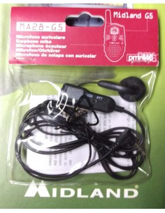 Midland MA28 G5 - Microfono / auricolare 1 Pin