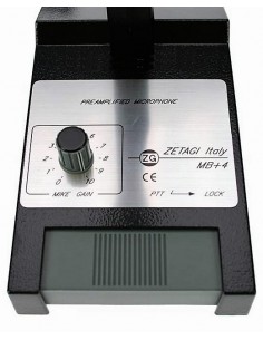ZETAGI MB+4  - Microfono da base preamplificato con connettore a 4 poli 2