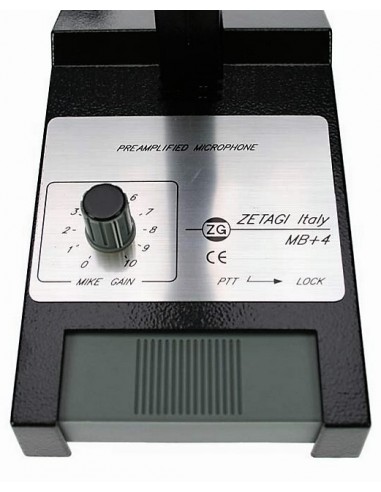 ZETAGI MB+4  - Preamplified desktop michrophone with 4 pins connector