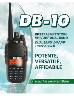Polmar DB-10 Ricetrasmettitore Dual Band VHF/UHF portatile 2