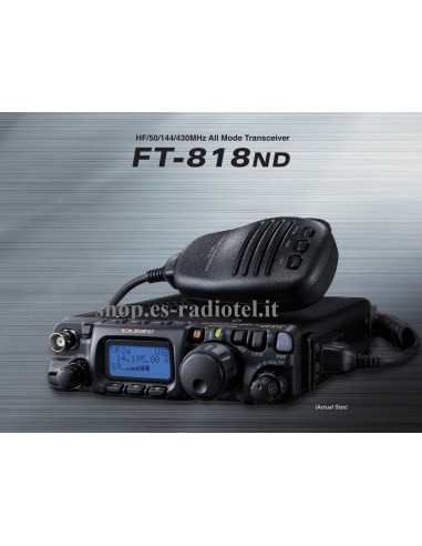 YAESU FT-818ND - Transceiver HF/50/VHF/UHF