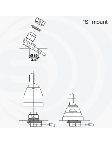Antenna Sirio SMA 108-550 S