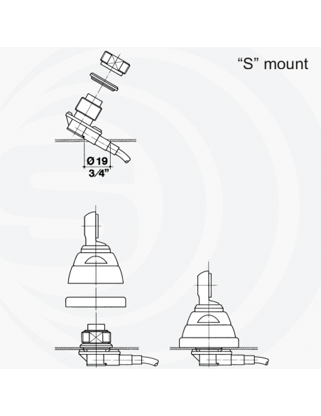 Antenna Sirio SMA 108-550 S