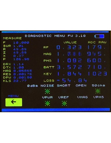 ANTENNA ANALYZER MetroVna MetroVna DELUXE 250MHz