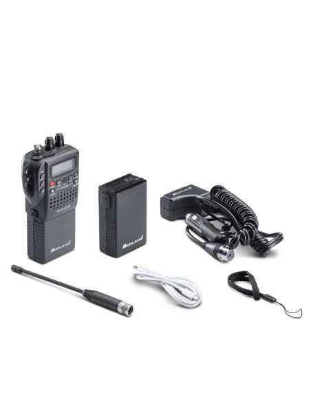 Midland ALAN 42 DS Lithium - Multi-band Portable CB Transceiver