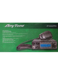 Anytone AT-6666 PRO 10 METER RADIO EXPORT VER. TX-RX...