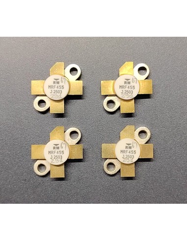 RM Italy MRF455 RF power transistor quad-match